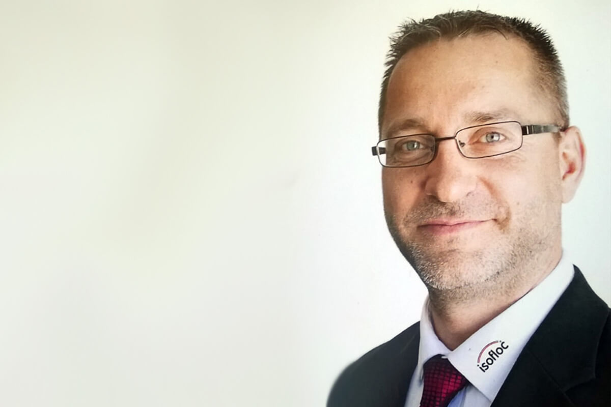 Raiko Stieler, CEO isofloc Dämmstatt GmbH